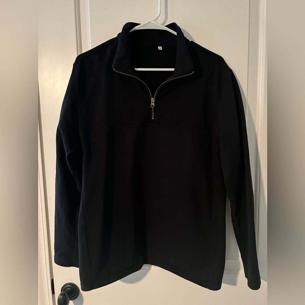 black quarter zip men’s, State and Liberty